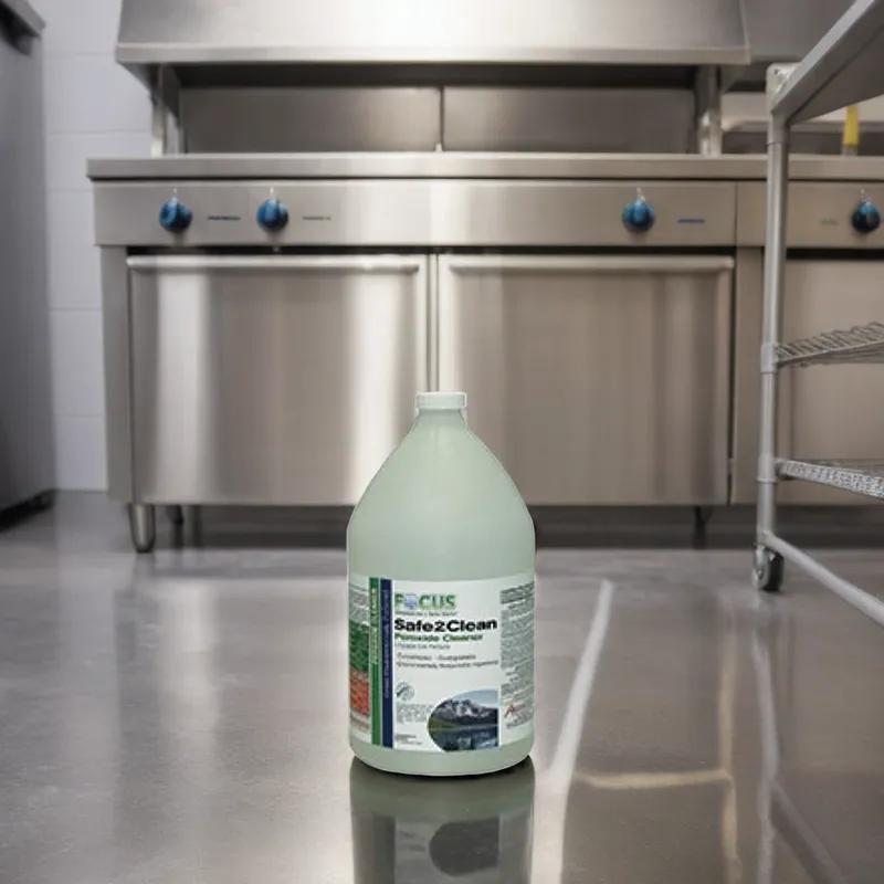 Focus® Orange Floor Cleaner 1 GAL Multi Surface Concentrate Hydrogen Peroxide 4/Case