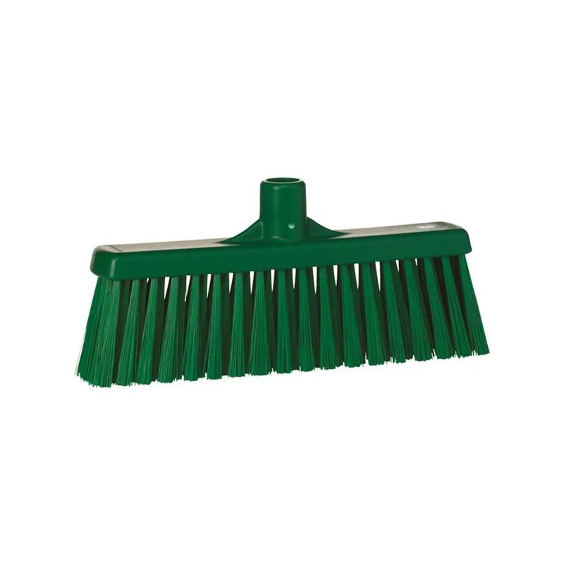 Vikan® Multi-Purpose Broom Green Polyester With 12IN Head Angled Head 1/Each