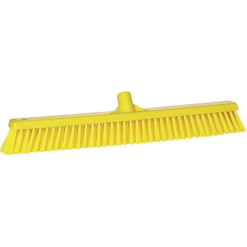 Broom Yellow With 24IN Head Push 1/Each