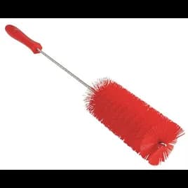 Vikan® Tube Brush 19.7X2.6X2.4 IN Medium (MED) PP Polyester Stainless Steel Red 1/Each
