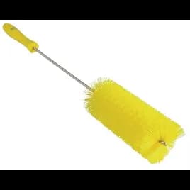 Vikan® Tube Brush 19.7X2.6X2.4 IN Medium (MED) PP Polyester Stainless Steel Yellow 1/Each