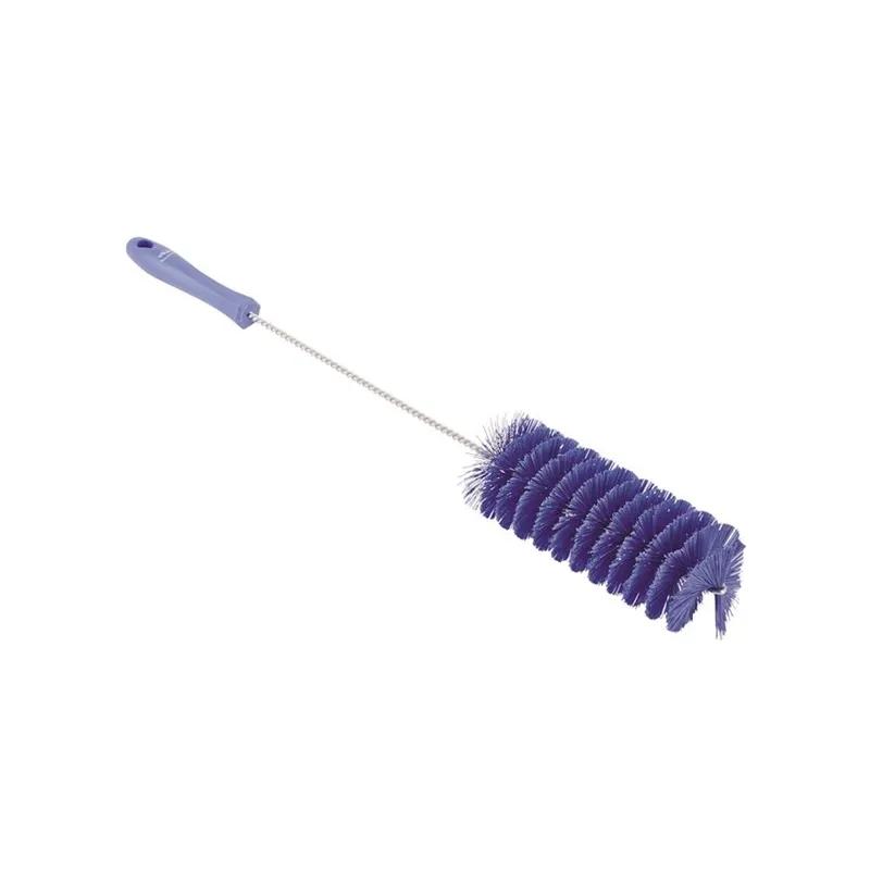 Vikan® Tube Brush 19.7X2.6X2.4 IN PP Polyester Stainless Steel Purple Medium Bristle Stiffness 1/Each