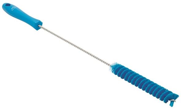 Vikan® Brush 19.7X1X1 IN Medium (MED) PP Polyester Stainless Steel Blue 1/Each