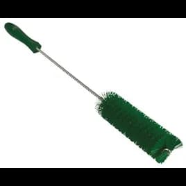 Vikan® Tube Brush 19.7X1.6X1.6 IN PP Polyester Stainless Steel Green Stiff Bristles 1/Each