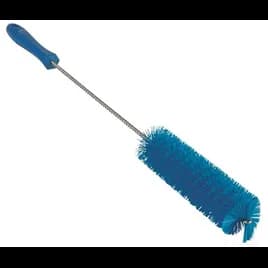 Vikan® Tube Brush 19.7X1.6X1.6 IN PP Polyester Stainless Steel Blue Stiff Bristles 1/Each