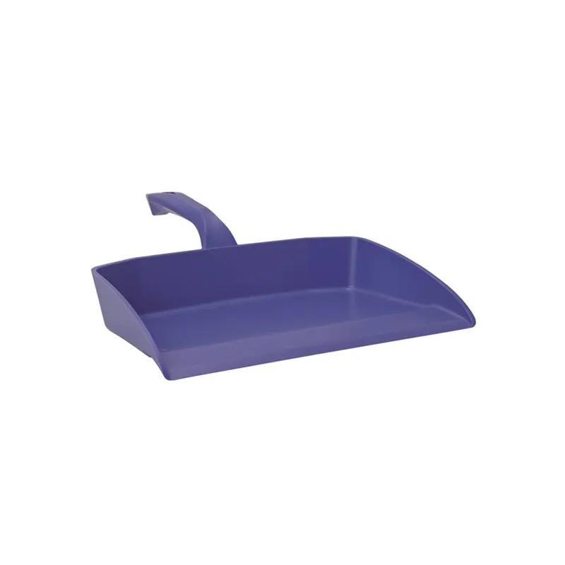 Vikan® Dust Pan 13X11.6X3.9 IN Purple PP With Hanging Hole Ergonomic Handle Color Coded 1/Each