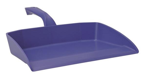 Vikan® Dust Pan 13X11.6X3.9 IN Purple PP With Hanging Hole Ergonomic Handle Color Coded 1/Each