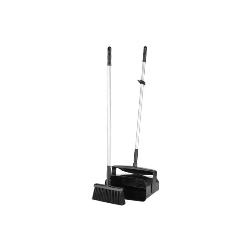 Vikan® Lobby Broom 14.6X7.1X47.5 IN Black PP Anodized Aluminum Polyester 1/Each