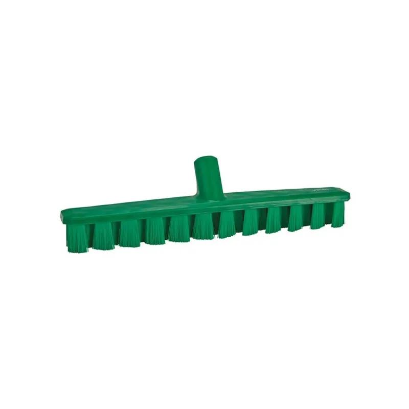 Vikan® Deck Brush Polyester Glass Polypropylene (PP) Green Ultra Safe Technology (UST) Color Coded Stiff Bristles 1/Each