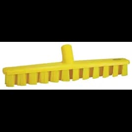 Vikan® Deck Brush Polyester Glass Polypropylene (PP) Yellow Ultra Safe Technology Color Coded Stiff Bristles 1/Each