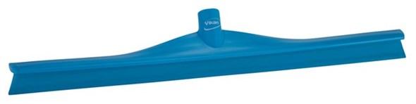 Vikan® Squeegee 23.6X3.1X3.7 IN Polypropylene TPE Rubber Blue Ultra Hygiene Single Blade With 23.6IN Head 1/Each