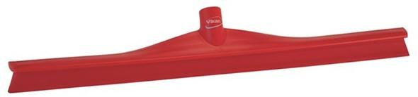 Vikan® Squeegee Polypropylene (PP) TPE Rubber Red Ultra Hygiene Single Blade W/23.6IN Head 1/Each