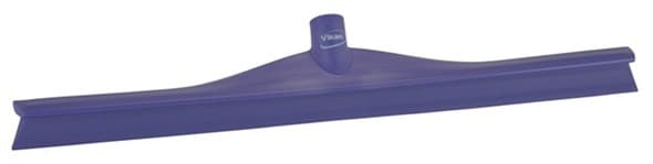 Vikan® Ultra Hygiene Squeegee Polypropylene (PP) Thermoplastic Elastomers (TPE) Rubber Purple With 23.6IN Head 1/Each