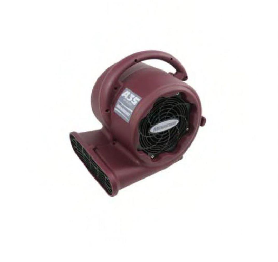 A3S Air Mover 20X16.25X18.5 IN Maroon 115V With 25FT Cord 1/3 Hp 3 Speed Settings 1/Each