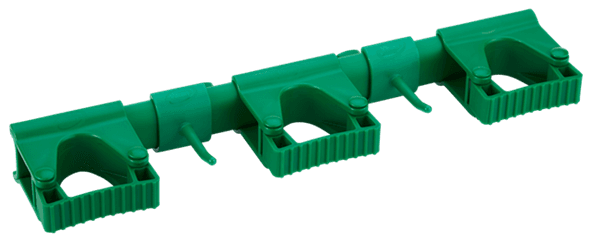 Vikan® Wall Bracket System Green PP Rubber Polyamide Hygienic Grip Band Module For 4-6 Tools 1/Each