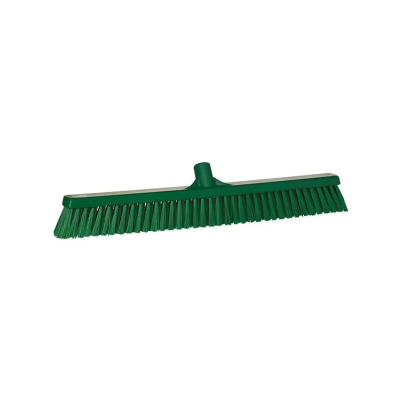 Vikan® Multi-Purpose Broom 24X2.8X4.9 IN Green PP Polyester Stainless Steel 1/Each