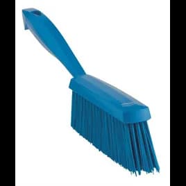Vikan® Hand Brush 13X1.4X4.3 IN Medium (MED) PP Polyester Stainless Steel Blue Color Coded 1/Each