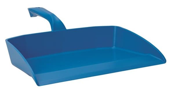 Vikan® Dust Pan 13X11.6X3.9 IN Blue PP 1/Each