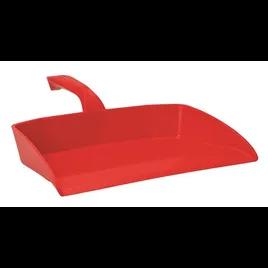 Vikan® Dust Pan 13X11.6X3.9 IN Red PP Hygienic 1/Each