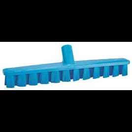 Vikan® Deck Brush 15.7X2X3 IN Polyester Glass PP Blue Ultra Safe Technology (UST) Color Coded Stiff Bristles 1/Each