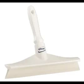 Vikan® Table Bench Squeegee 9.6X2X4.1 IN PP TPE Rubber White Ultra Hygiene Single Blade With 9.6IN Head 1/Each