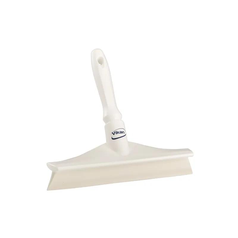 Vikan® Table Bench Squeegee 9.6X2X4.1 IN PP TPE Rubber White Ultra Hygiene Single Blade With 9.6IN Head 1/Each