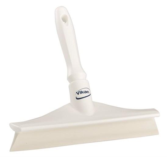 Vikan® Table Bench Squeegee 9.6X2X4.1 IN PP TPE Rubber White Ultra Hygiene Single Blade With 9.6IN Head 1/Each