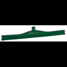 Vikan® Squeegee 23.6X3.1X3.7 IN PP TPE Rubber Green Ultra Hygiene Single Blade With 23.6IN Head 1/Each