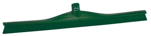 Vikan® Squeegee 23.6X3.1X3.7 IN PP TPE Rubber Green Ultra Hygiene Single Blade With 23.6IN Head 1/Each