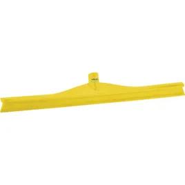 Vikan® Squeegee Rubber PP Yellow Ultra Hygiene Single Blade With 23.6IN Head 1/Each