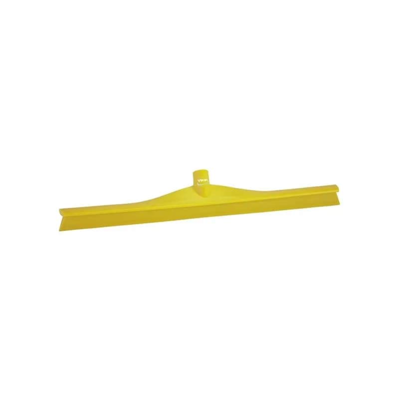 Vikan® Squeegee 23.6X3.1X3.7 IN PP TPE Rubber Yellow Ultra Hygiene Single Blade With 23.6IN Head 1/Each
