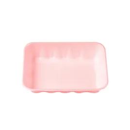 20K Meat Tray 11.875X8.75X2.5 IN Polystyrene Foam Rose Rectangle 100/Case