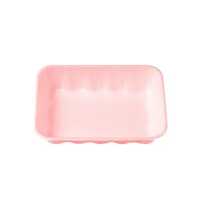 20K Meat Tray 11.875X8.75X2.5 IN Polystyrene Foam Rose Rectangle 100/Case