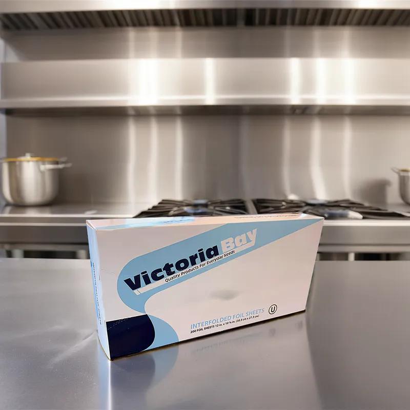 Victoria Bay Foil Sheets 12X10.75 IN Pop-Up 500 Sheets/Roll 6 Rolls/Case