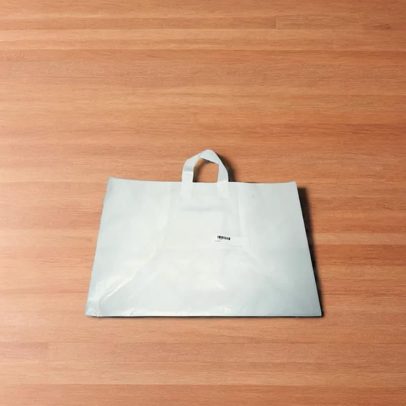 Bag 22X14X15.25X14 Plastic 3.5MIL With Soft Loop Handle Closure 100/Case