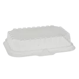 Lid Dome 8.2X5.7X1.5 IN HIPS OPS Clear Oblong For Supermarket Tray Shallow 252/Case