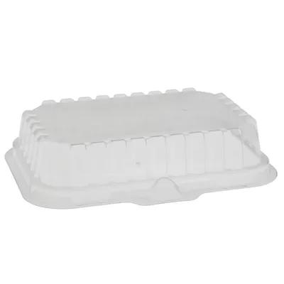 Lid Dome 8.2X5.7X1.5 IN HIPS OPS Clear Oblong For Supermarket Tray Shallow 252/Case