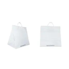 Shopper Bag 14X10X14.75X10 Plastic 2.25MIL White 200/Case