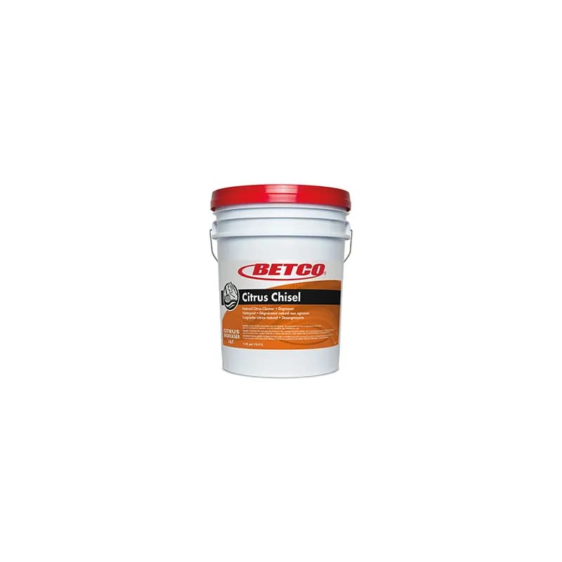 Citrus Chisel Citrus Scent Cleaner & Degreaser 5 GAL Multi Surface Alkaline Concentrate Liquid Foam 1/Pail