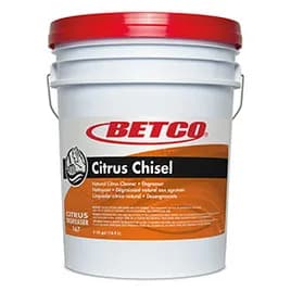 Citrus Chisel Citrus Scent Cleaner & Degreaser 5 GAL Multi Surface Alkaline Concentrate Liquid Foam 1/Pail