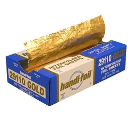 Foil Sheets 9X10.75 IN Aluminum Gold Interfold 2400/Case