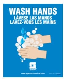 Handwash Stickers 1/Each