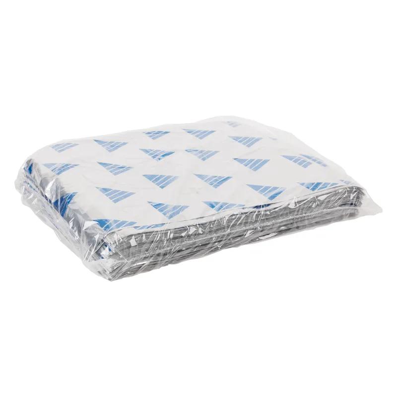 Sandwich Sheet 10.5X13 IN Foil-Lined Paper Blue White Heat Proof 2500/Case