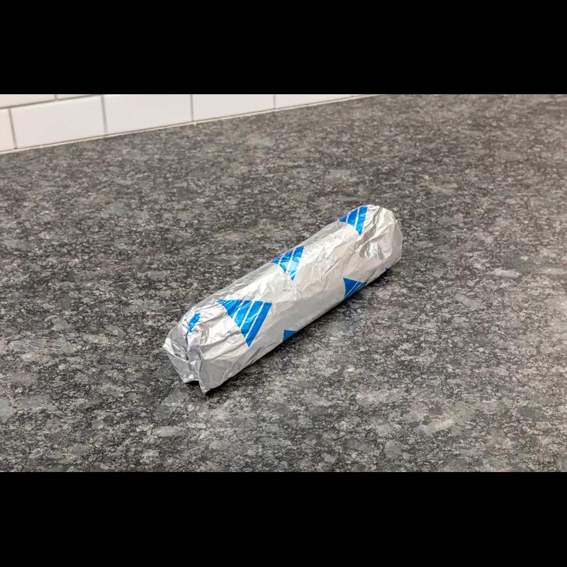 Sandwich Sheet 10.5X13 IN Foil-Lined Paper Blue White Heat Proof 2500/Case