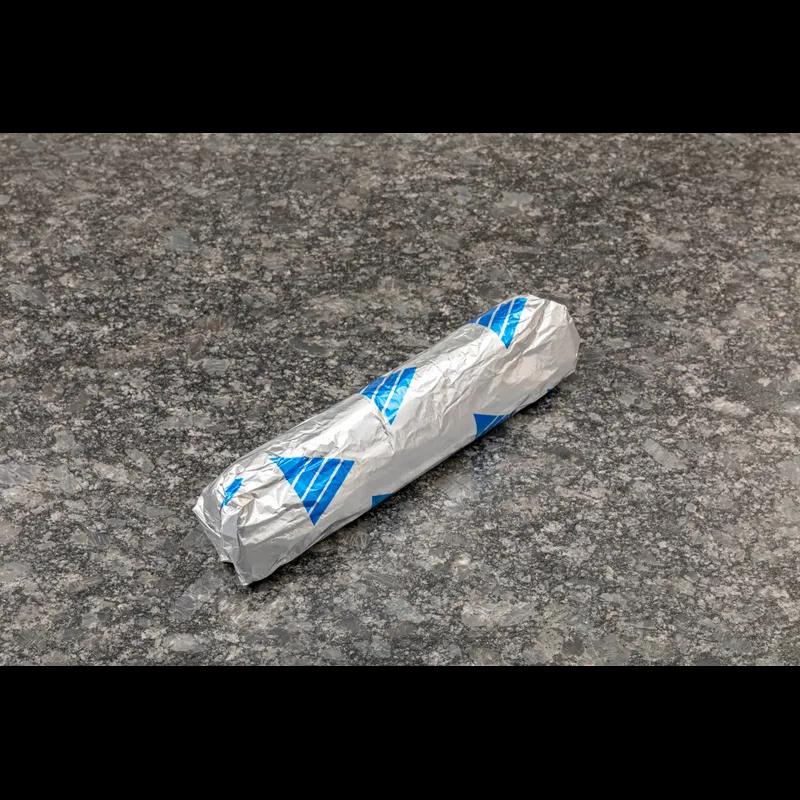 Sandwich Sheet 10.5X13 IN Foil-Lined Paper Blue White Heat Proof 2500/Case