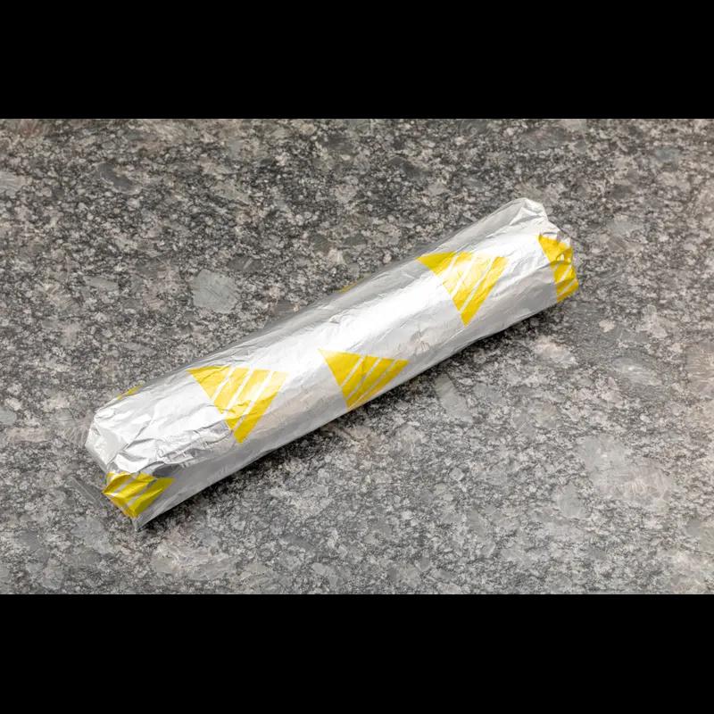 Insul Wrap™ Sandwich Wrap 10.5X13 IN Foil-Lined Paper Yellow Silver Yellow Sail Grease Resistant 2500/Case