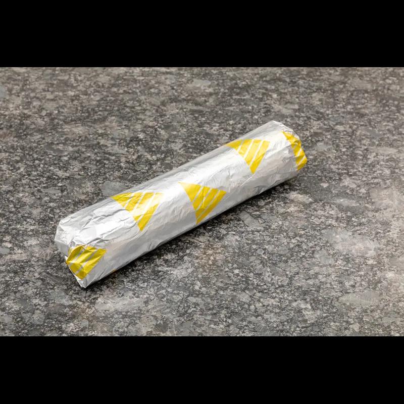 Insul Wrap™ Sandwich Wrap 10.5X13 IN Foil-Lined Paper Yellow Silver Yellow Sail Grease Resistant 2500/Case