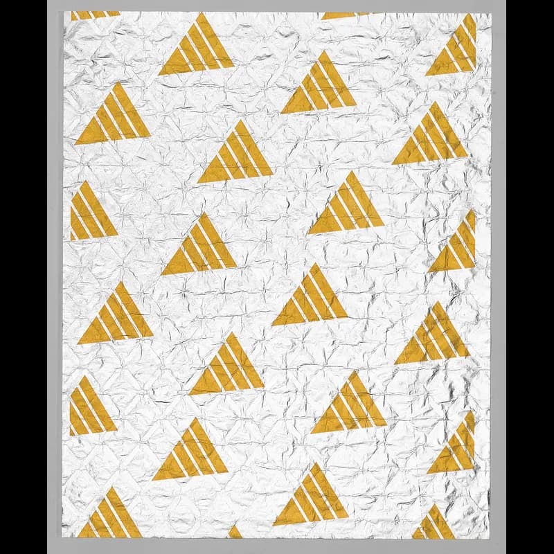 Insul Wrap™ Sandwich Wrap 10.5X13 IN Foil-Lined Paper Yellow Silver Yellow Sail Grease Resistant 2500/Case