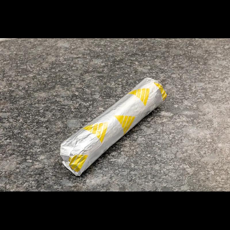 Insul Wrap™ Sandwich Wrap 10.5X13 IN Foil-Lined Paper Yellow Silver Yellow Sail Grease Resistant 2500/Case
