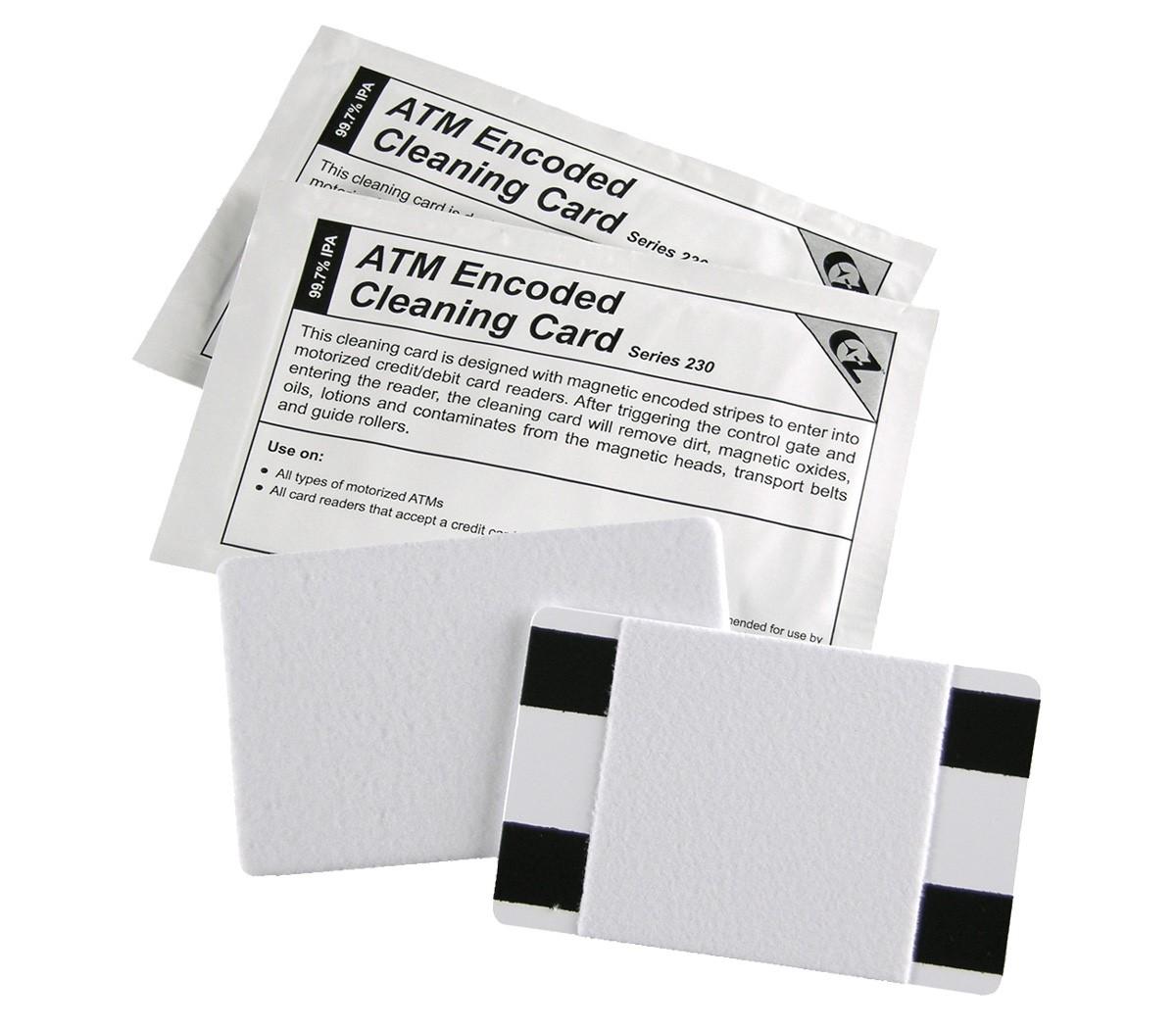 Bill Acceptor Cleaning Card 10/Pack